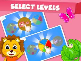 Shapes Colors Size - Interactive Games for Kids โปสเตอร์
