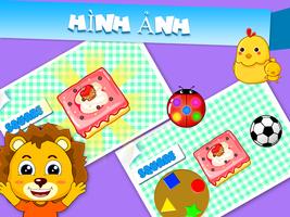 Shapes Colors Size - Trò chơi tương tác cho trẻ em ảnh chụp màn hình 3