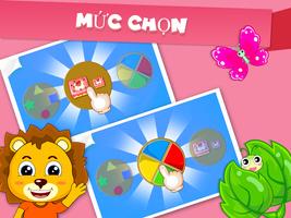 Shapes Colors Size - Trò chơi tương tác cho trẻ em bài đăng