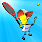 Sponge Tennis Simulator. 3D Bo icône