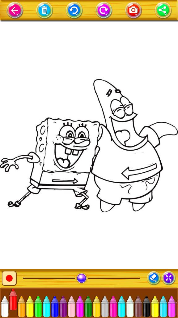 Patrick Star Coloring Book For Android Apk Download - baixar patrick gaming roblox and others download patrick