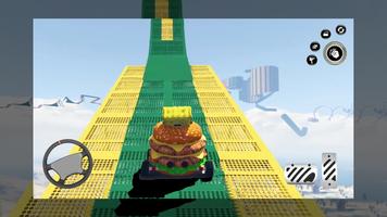 Sponge Mega ramp Roadster Car Ekran Görüntüsü 1