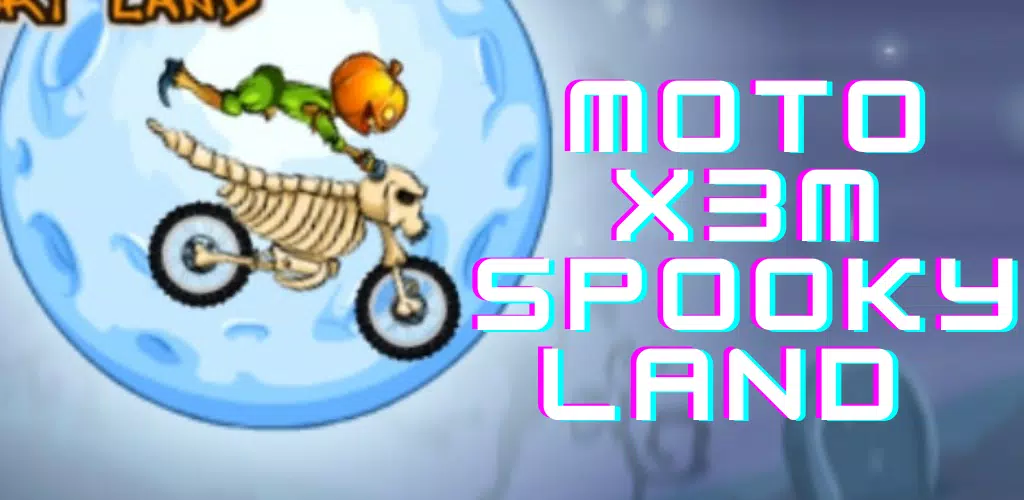 Moto X3M 6 Spooky Land Level 6 