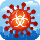 Quarantine town - virus city icône