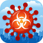 Quarantine town - virus city ícone