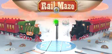 Rail Maze 2 : Пазл с Поездами
