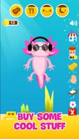 Game lucu Axolotl Virtual Pet syot layar 1