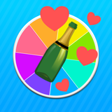 Spin the Bottle Kiss Game أيقونة