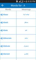 Spoken Vocabulary in Urdu تصوير الشاشة 1