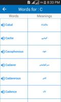 Spoken Vocabulary in Urdu screenshot 2