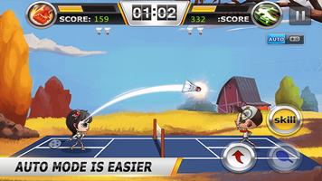 Badminton 3D poster