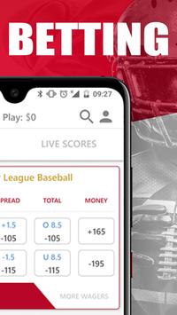 Bet On Sports the Sportsbook Betting Freeplay App 截图 3