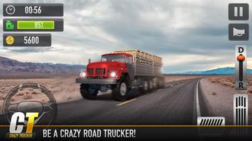 Crazy Trucker Affiche
