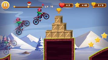 Poster Stunt Moto Racing