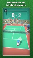 Flicks Tennis Free تصوير الشاشة 2