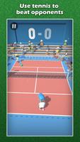 Flicks Tennis Free تصوير الشاشة 3