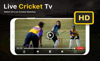 Poster Live Cricket TV : HD Streaming