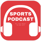 Sports podcast and radio icône