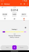 GPS Running Cycling & Fitness Ekran Görüntüsü 2