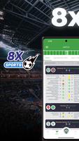 8x Sports: Live Sports Scores โปสเตอร์