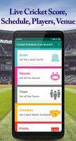 Cricket Info(Live Score,Point Table,MatchSchedule) الملصق