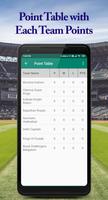 Cricket Info(Live Score,Point Table,MatchSchedule) capture d'écran 3