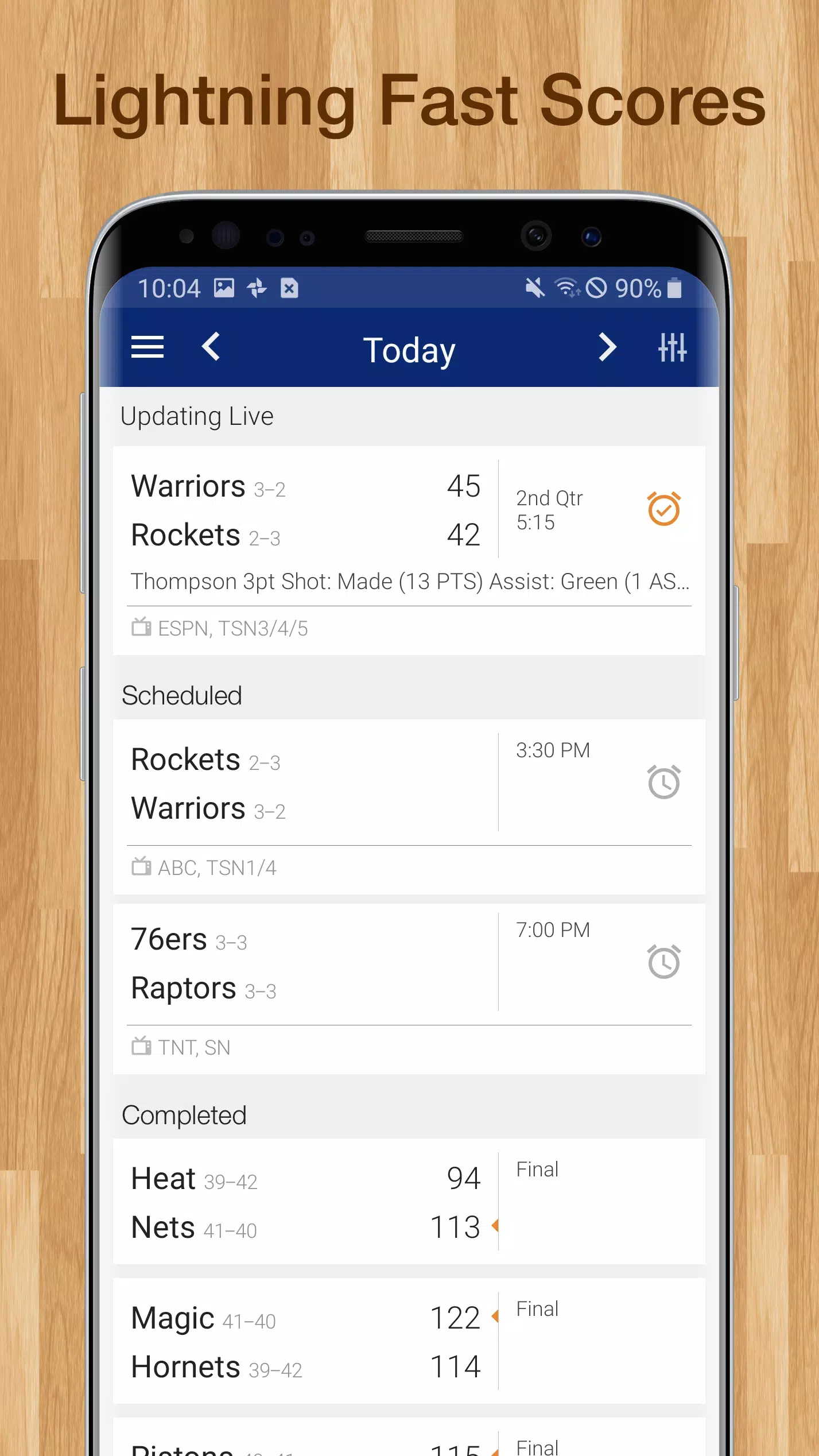 Basketball NBA Live Scores, Stats, & Schedules for Android - APK Download