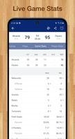2 Schermata Scores App: for NBA Basketball