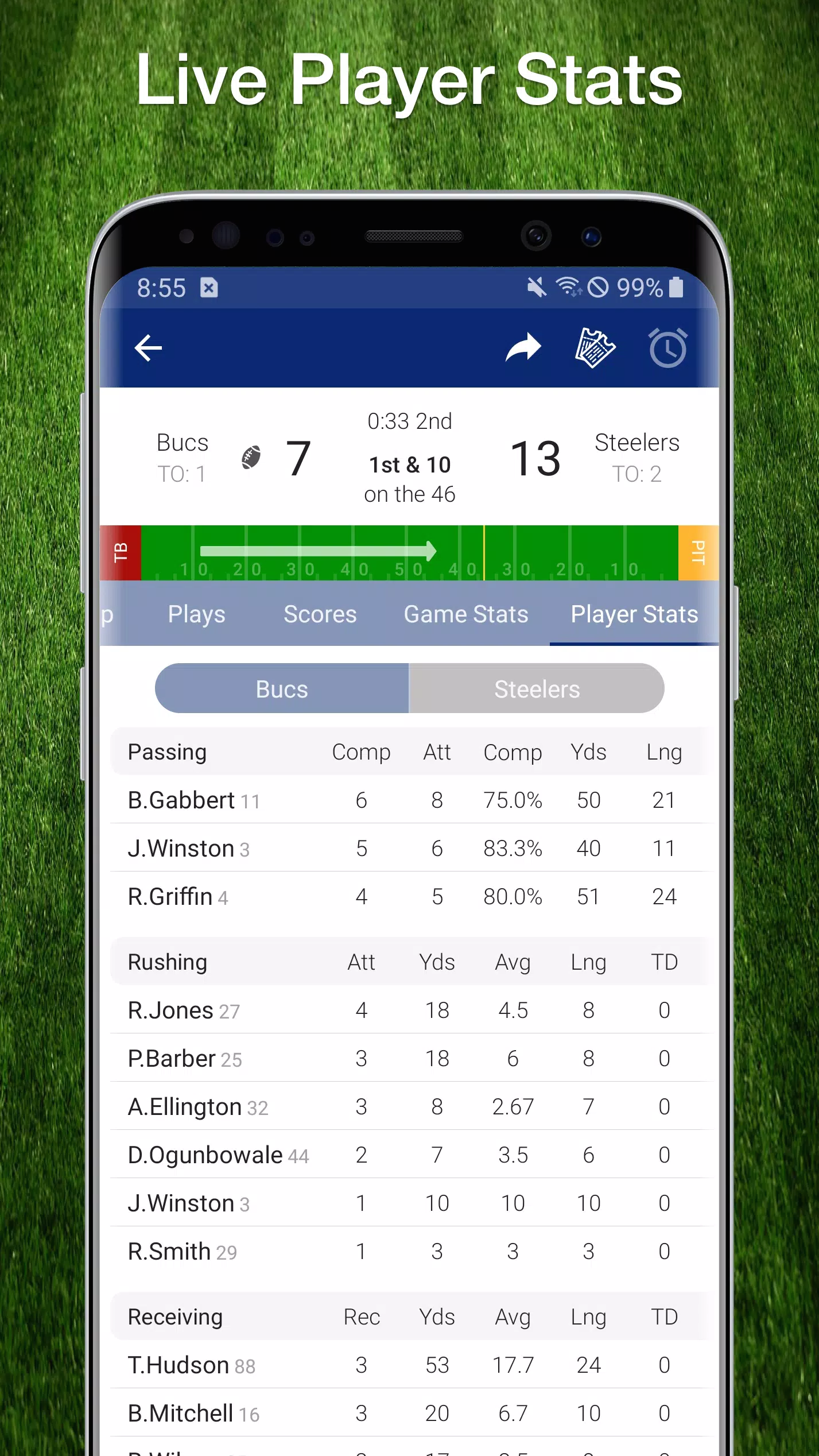 Football NFL Live Scores, Stats, & Schedules 2021 APK for Android Download