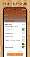 Scores App: WNBA Baseketball скриншот 3