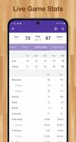 Scores App: WNBA Baseketball ảnh chụp màn hình 2