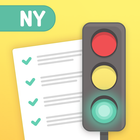 NY Driver Permit DMV test Prep أيقونة