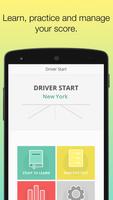 NY Driver Permit DMV test Prep ポスター