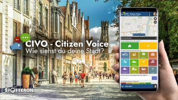 CIVO - Citizen Voice الملصق