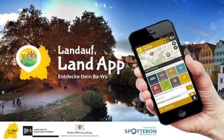 Landauf LandApp BW | SPOTTERON poster