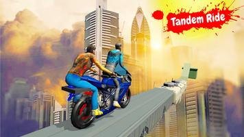 Tandem Trials and Bike Stunts Plakat