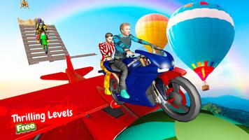 Bike Stunt race offline riding game স্ক্রিনশট 2