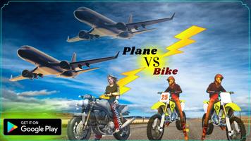 Bike vs Plane | Bike Stunts স্ক্রিনশট 1