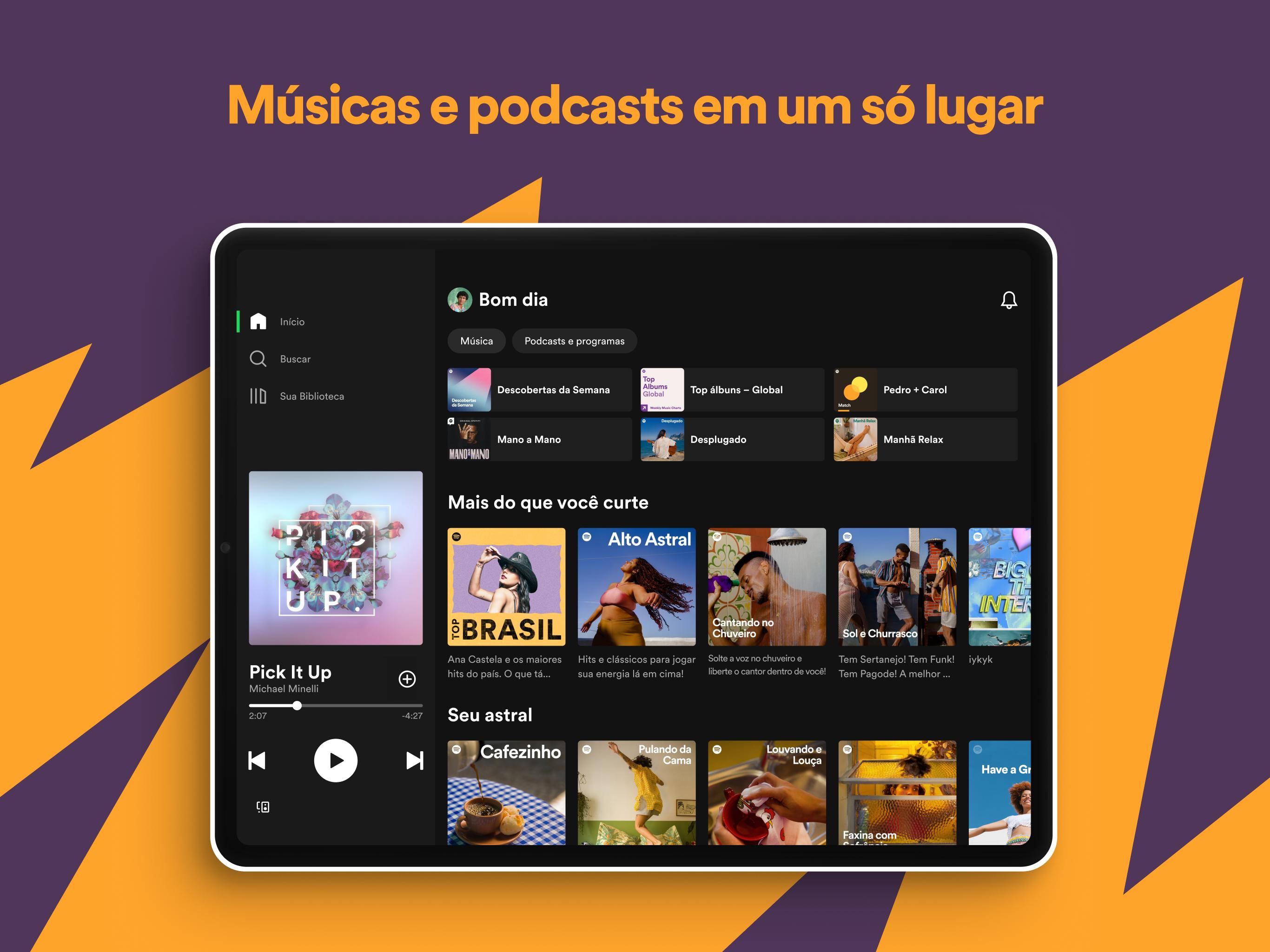 Como baixar Spotify: Music and Podcasts no Android