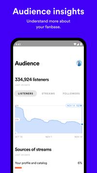 Spotify for Artists 截图 5