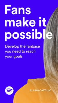 Spotify for Artists 海报