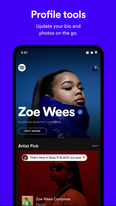 Spotify for Artists screenshot 3