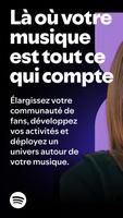 Spotify for Artists Affiche