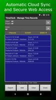 TimeClock captura de pantalla 1
