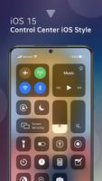 IOS 15 Control Center الملصق