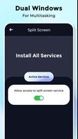 Split Screen Multitasking تصوير الشاشة 1