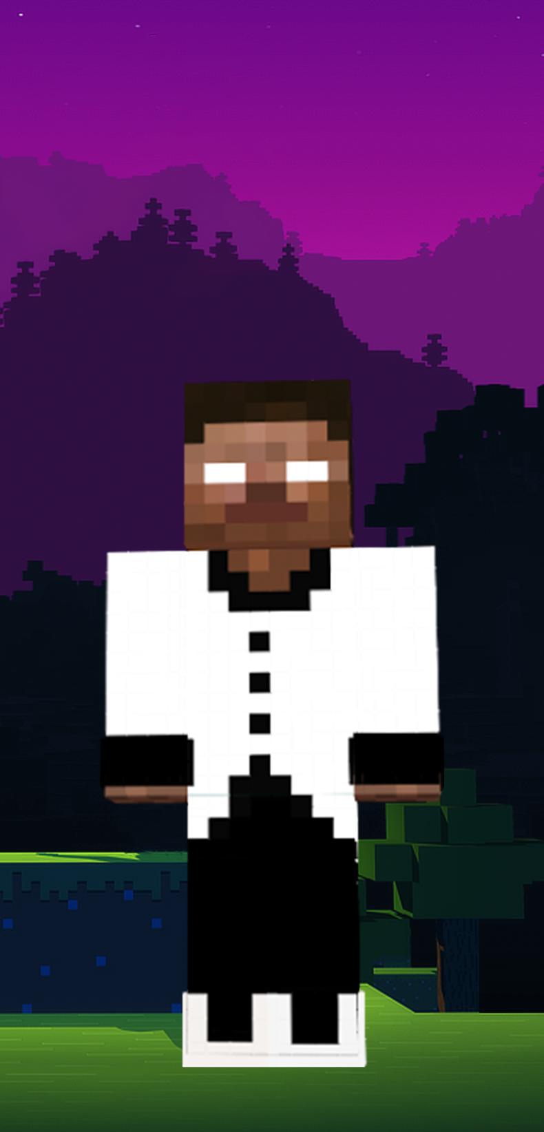 Krmstudioz-Herobrine, Minecraft Skin