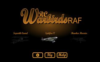 Warbirds RC RAF poster