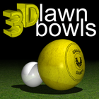 3D Lawn Bowls-icoon