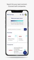 Kontactapp - contract worker تصوير الشاشة 1